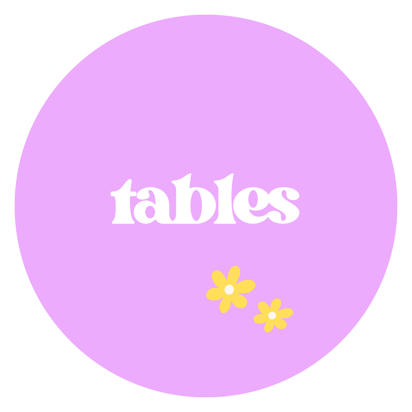 Tables